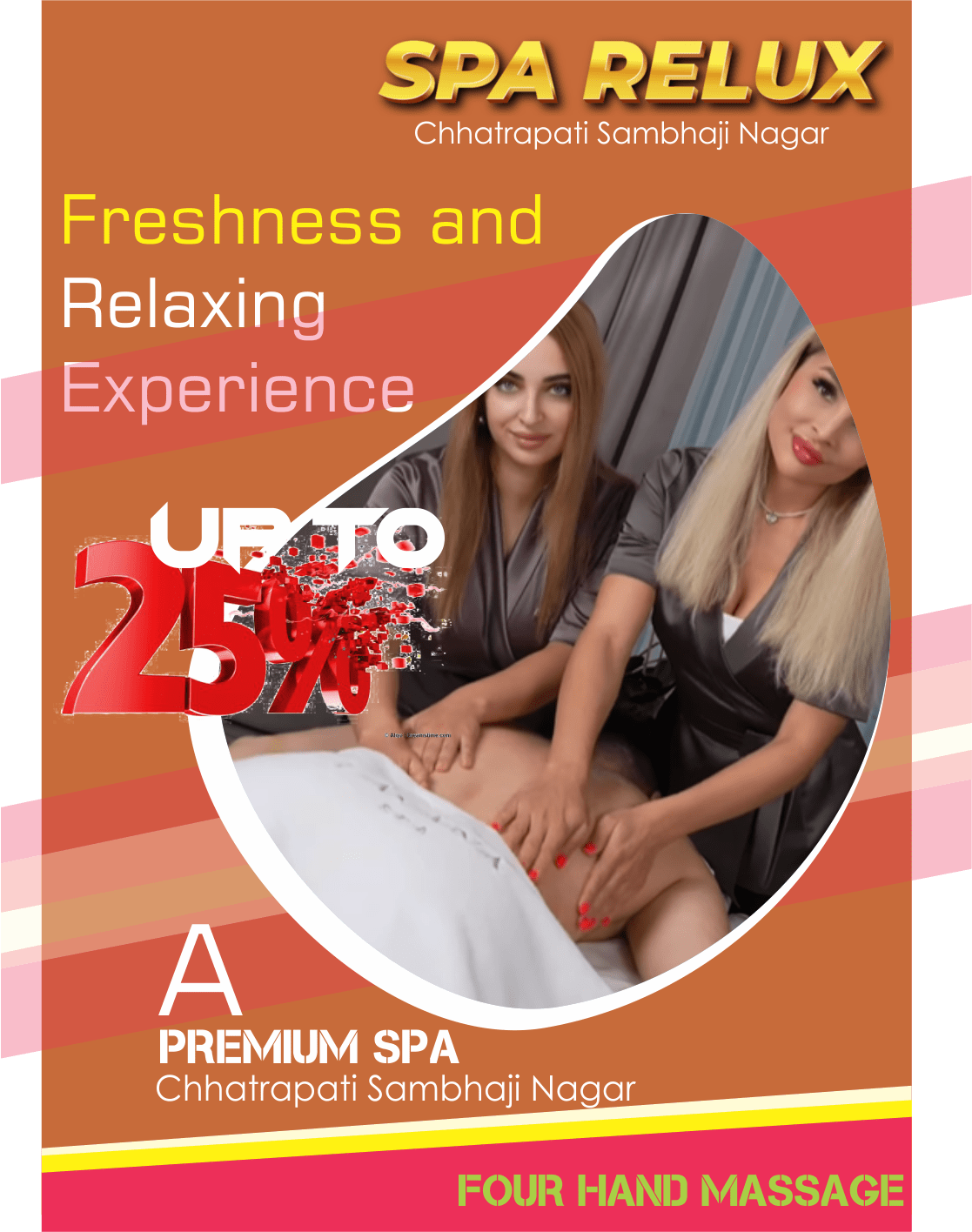 Four Hand Massage in Jalna Road Sambhaji Nagar